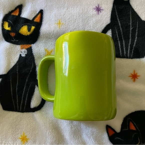 NWOT-RAE DUNN-GREEN “CREEPY” HALLOWEEN MUG-16 OZ - Picture 2 of 4